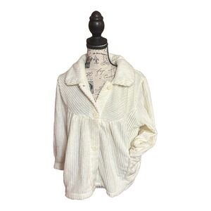 Collections Etc. Large Ladies Jacket Women's Shirt Cardigan